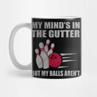 bowling the gutter balls Mug